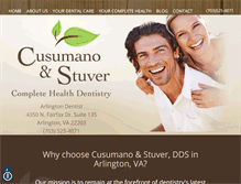 Tablet Screenshot of cusumanoandstuver.com